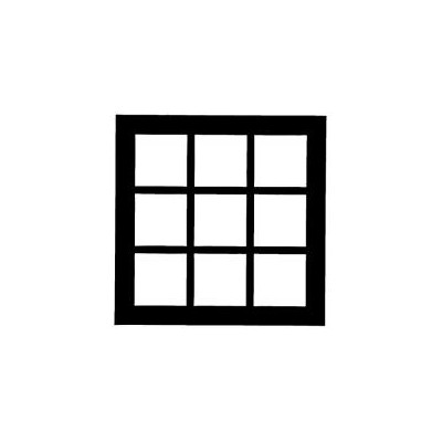 Chimera Pattern serie I - Porta francese 40.6x40.6cm