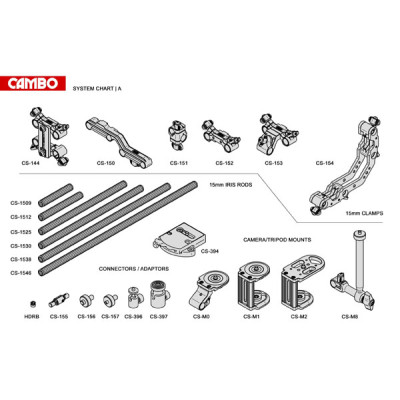 Cambo Supporto per microfono/monitor