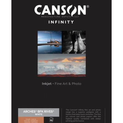 Canson Infinity Arches BFK Rives White gr310 A3+x25