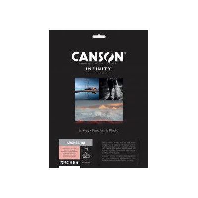 Canson Infinity Arches 88 Rag gr310  12.7x17.8cm  x25