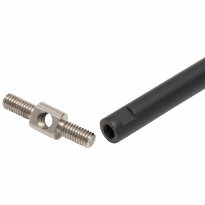9Solutions set di due barre da 5/8" Lunghezza 1m