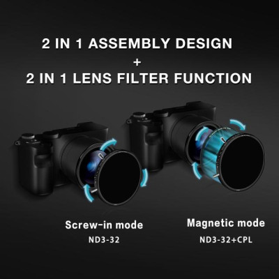H&Y Filtri EVO HD MRC variabile ND3-32  72mm