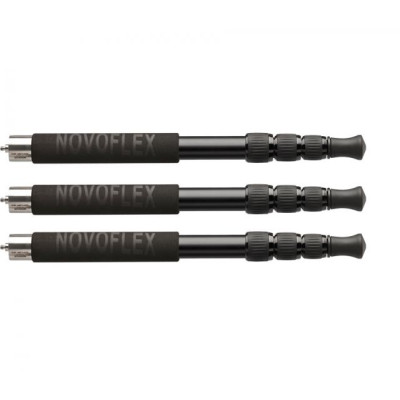 Novoflex gamba di alluminio compatta a 4 sezioni set di 3