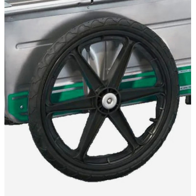 Foldit ruota di ricambio gomma piena – colore nero