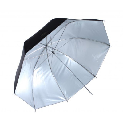 Aurora Ombrello argento diam. 105 cm DEEP 35cm