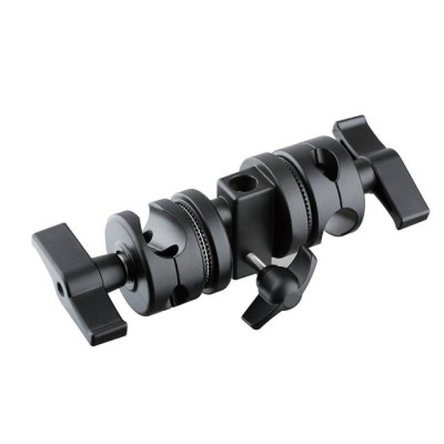 Meking Supporto doppio per bandiere 5/8” nero