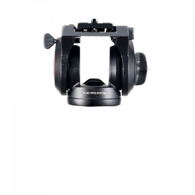 Manfrotto Testa video con base piatta 1 leva fissa