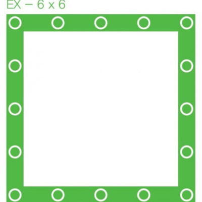 Aurora Softgrid 40ø 120x120cm con custodia e fissaggi