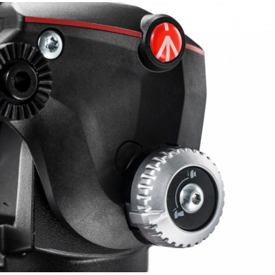 Manfrotto Testa fluida video 2 vie Xpro allumninio con QR